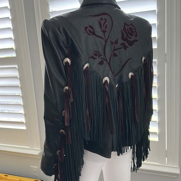 Vintage leather & suede  jacket - Picture 1 of 13